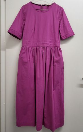 Esprit Kleid Gr. 36 - Baumwolle, tailliert mit Taschen